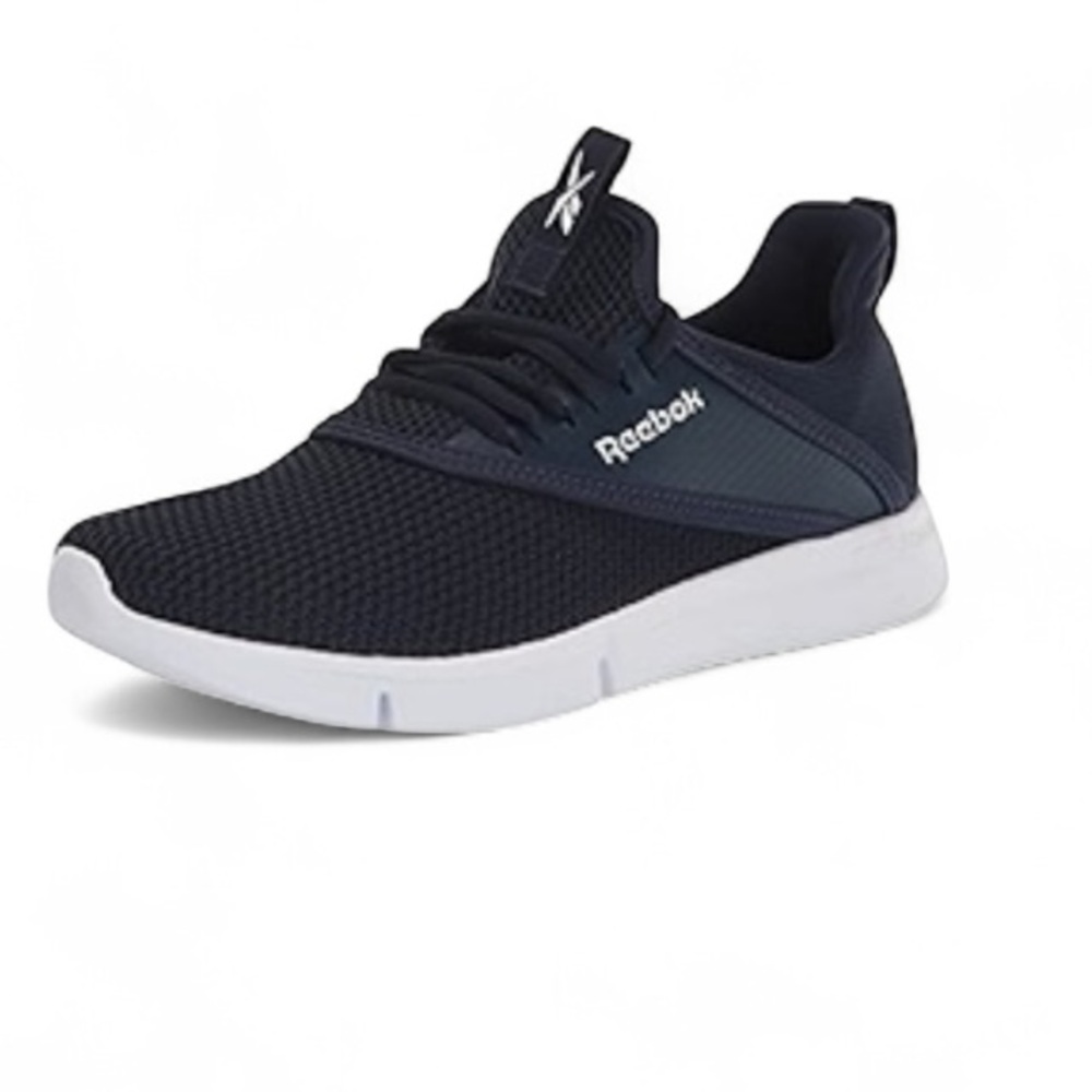 Reebok Men's Navy and White Athletic‎ Shoes Ortholite Sneakers Size 12